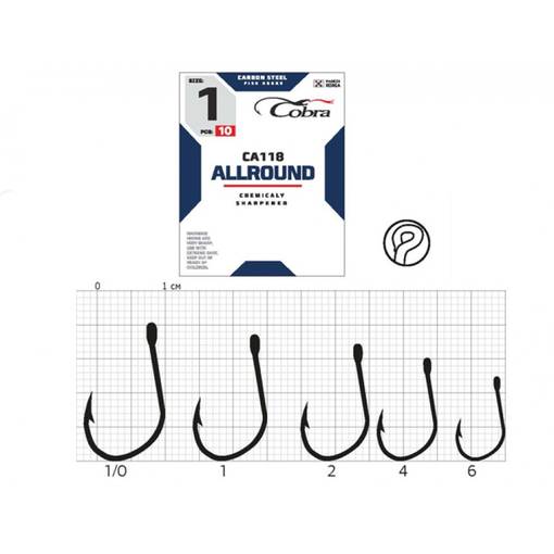 COBRA HOOKS ALLROUND CA118 10PCS