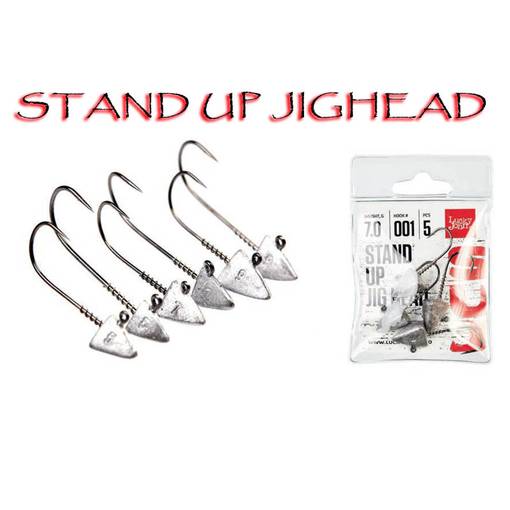 LUCKY JOHN STAND UP JIG HEAD