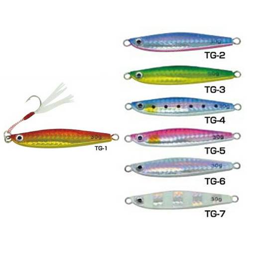 PRO TRUST TOUGA RIGGED METAL JIG 20g