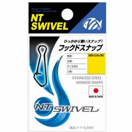 NT POWER STAINLESS STEEL HOOKED SNAP