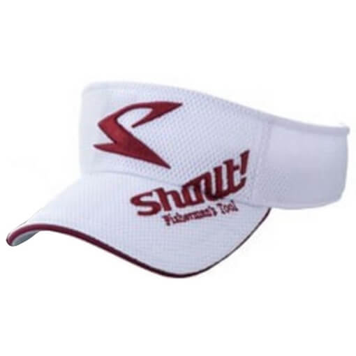 SHOUT MESH SUNVISOR WHITE