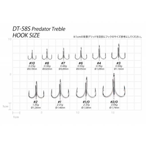 VANFOOK DT-58S SILVER TREBLE 