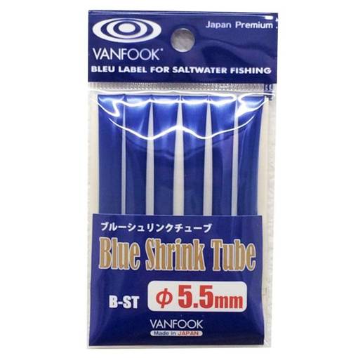 VANFOOK BLUE SHRINK TUBE 1m