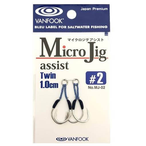 VANFOOK MICRO JIG MJ-02 twin assist 1cm