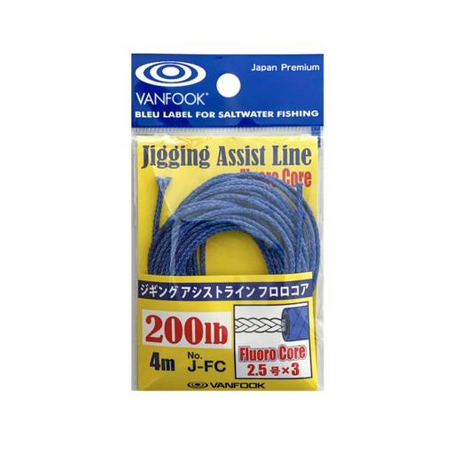 VANFOOK JIGGING ASSIST LINE FLUORO CORE