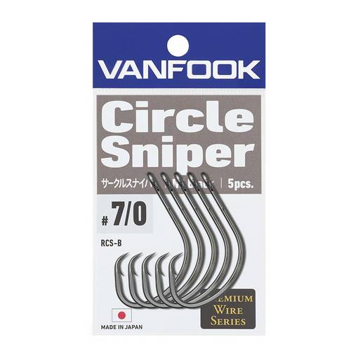 VANFOOK CIRCLE HOOK SNIPER NS BLACK