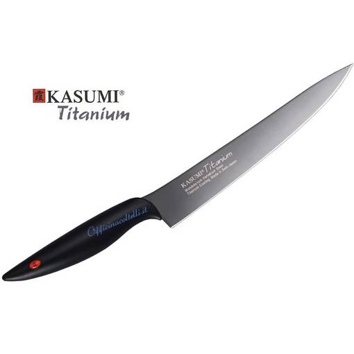 KASUMI TITANIUM PREMIUM VANADIUM STEEL MADE IN JAPAN CARVING KNIFE 20cm