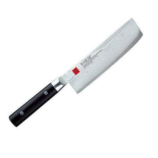 KASUMI PREMIUM DAMASCUS STEEL MADE IN JAPAN NAKIRI DICING KNIFE 17cm