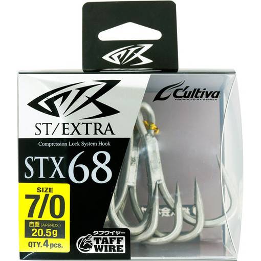 OWNER TAFF WIRE STX68 TRIPLE EXTRA TREBLE HOOK