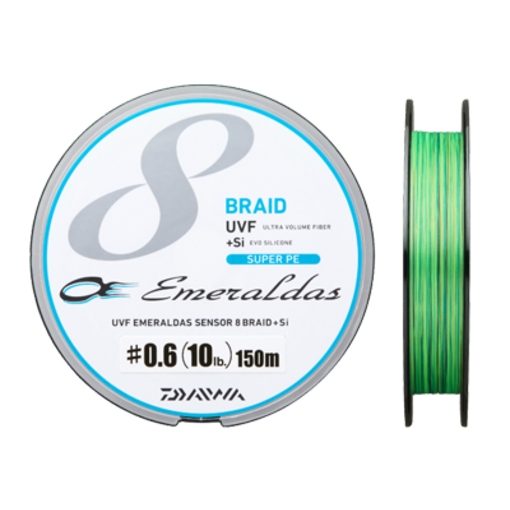 DAIWA UVF EMERALDAS X8 150m