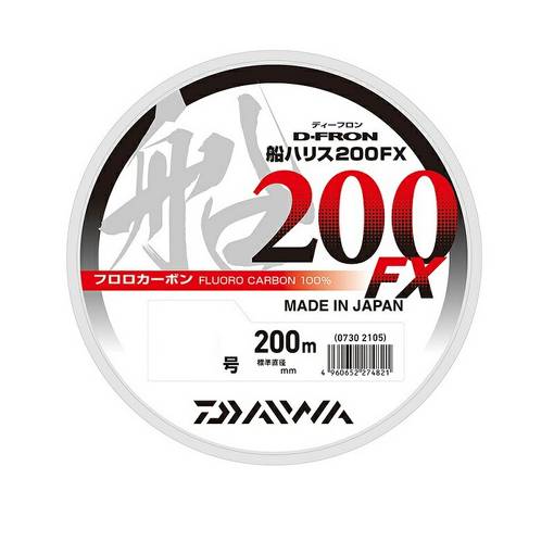 DAIWA D-FRON FX FLUOROCARBON NYLON LINE 200m