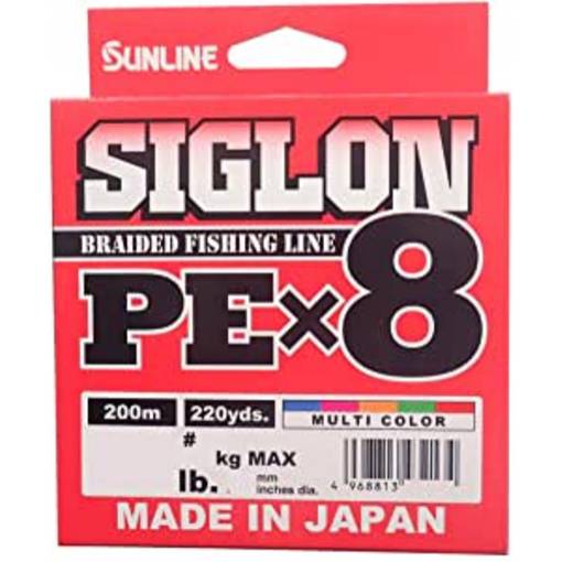 SUNLINE SIGLON PE X8 multicolour 200m