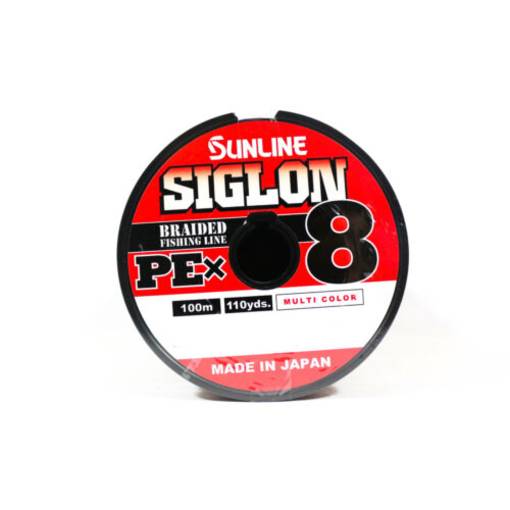 SUNLINE SIGLON PE X8 multicolour 100m connected spools - Monster