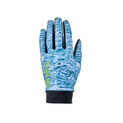 SUNLINE SUG-702 UV BREATHABLE FISHING GLOVES LL #EMERALD