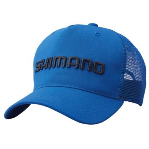 SHIMANO MESH CAP BLUE