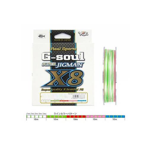YGK G-SOUL SUPER JIGMAN X8 300m #5