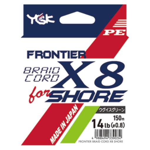 Ygk Frontier Braid X8 150m For Shore Monster Bite Com