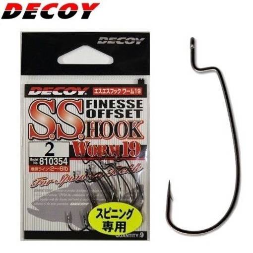 DECOY WORM 19 S.S. hook