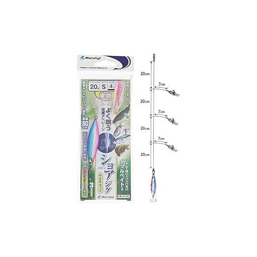 MARUFUJI SABIKI 3 HOOKS + METAL JIG 7G