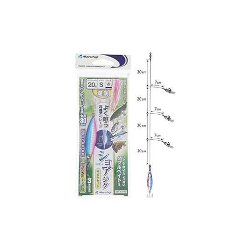 MARUFUJI SABIKI 3 HOOKS + METAL JIG 7G