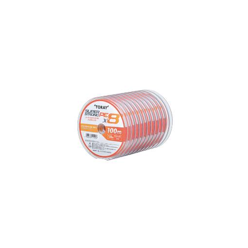 TORAY SUPER STRONG PE X8 100m CONNECTED SPOOLS