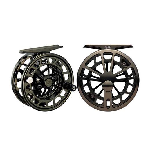 VALLEYHILL FLY REEL LATIR #3/4 GUN SMOKE