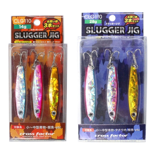 CROSS FACTOR SLUGGER JIG SET 3pcs