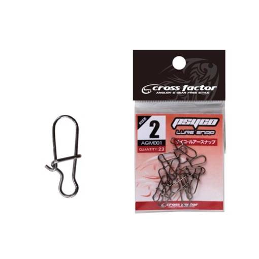 CROSS FACTOR AGM001 LURE SNAP 23pcs