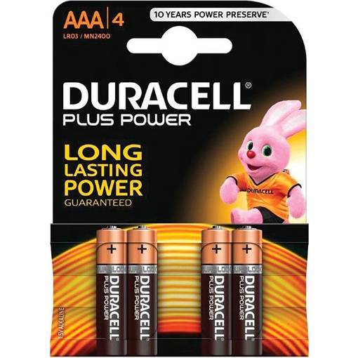 DURACELL ALKALNA BAT AAA +50%