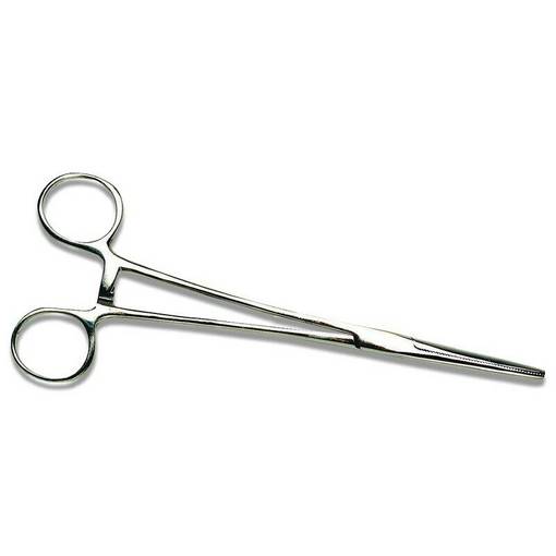 LEEDA FORCEPS STRAIGHT 5IN
