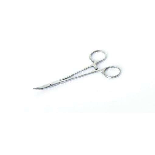 LEEDA FORCEPS CURVED 5IN