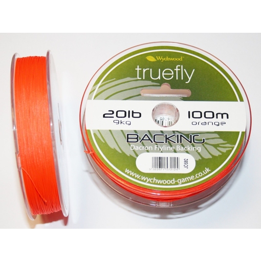 WYCHWOOD DACRON FLY LINE BACKING ORANGE