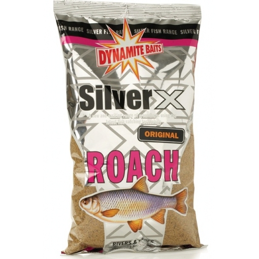 DYNAMITE BAITS GROUNDBAIT SILVER X ROACH S.BLACK 1kg