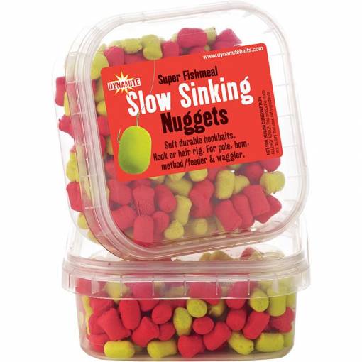 DYNAMITE BAITS SUPER FISHMEAL SLOW SINKING PELLETS YELLOW/RED