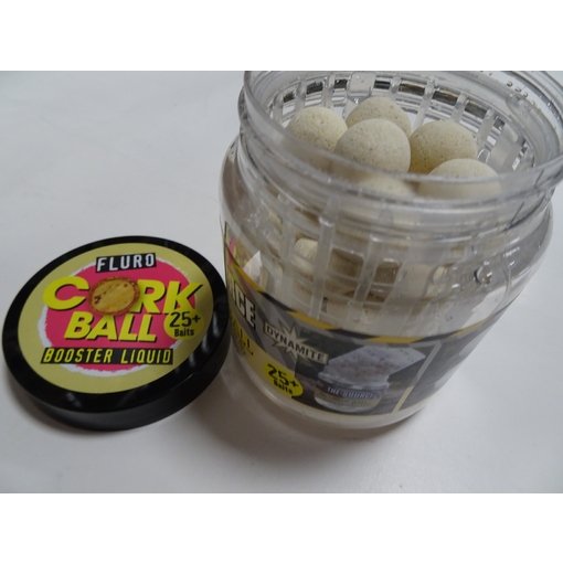 DYNAMITE BAITS FLURO CORKBALL POP-UPS 15mm