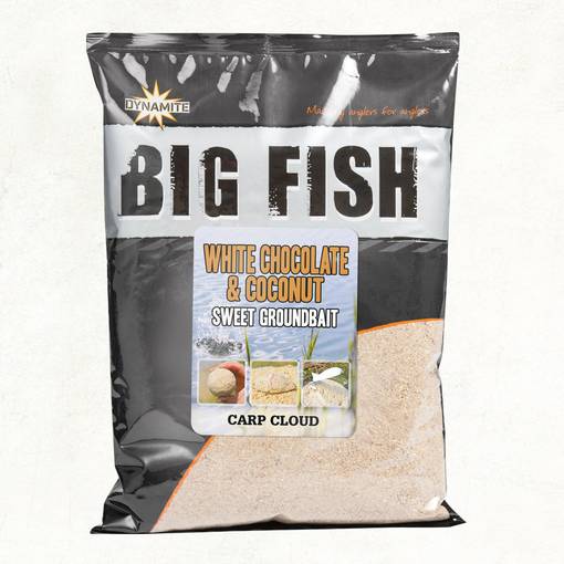 DYNAMITE BAITS BIG FISH WHITE CHOCOLATE SWEET GROUNDBAIT 1.8kg