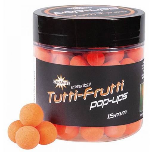 DYNAMITE BAITS ESSENTIAL TUTTI FRUTTI POP UPS 15mm