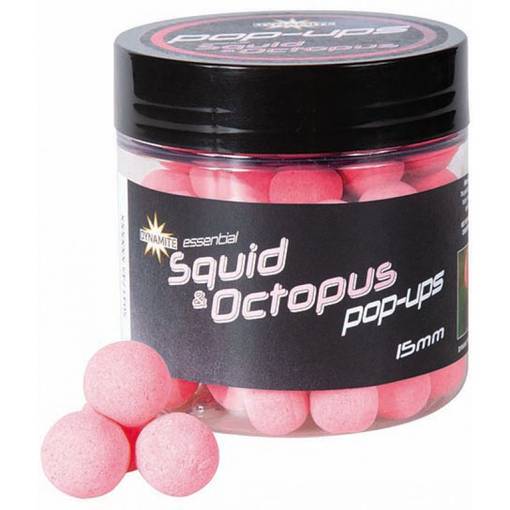 DYNAMITE BAITS ESSENTIAL SQUID&OCTOPUS POP UP 15mm