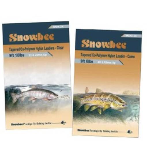 SNOWBEE TAPERED LEADER 9ft