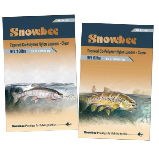 SNOWBEE MONOFILAMENT LEADER 9ft