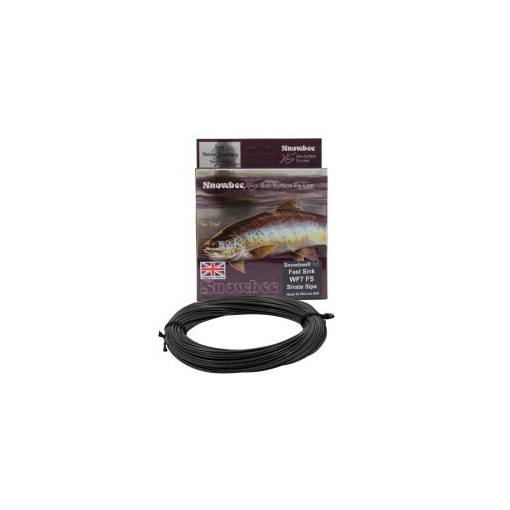 SNOWBEE XS WEIGHT FORWARD ULTRA FAST SINK GRAPHITE WF9UF 90FT 4.5-5.6IPS