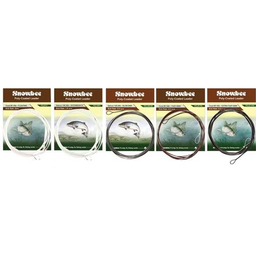 SNOWBEE SALMON POLY COATED LEADER FAST SINK 5FT