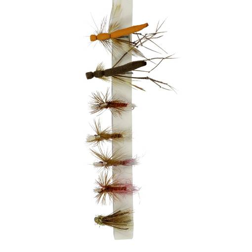 SNOWBEE PRESTIGE FLY SELECTION #RED HOT DRIES BARBLESS