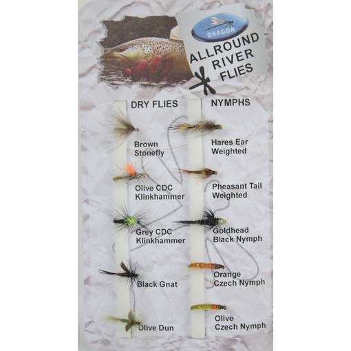 LEEDA RIVER ALLROUND RIVER FLIES