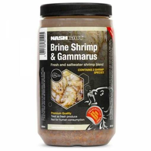 NASH BAIT BRINE SHRIMP&GAMMARUS 500ml