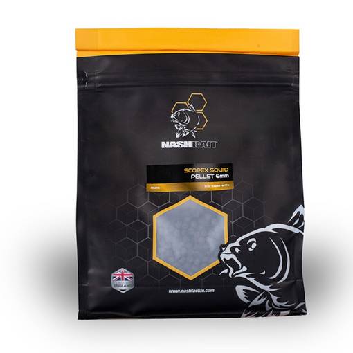 NASH SCOPEX SQUID PELLET 6MM 5KG