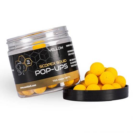 NASH SCOPEX SQUID CLOUD POP UP 20MM YELLOW