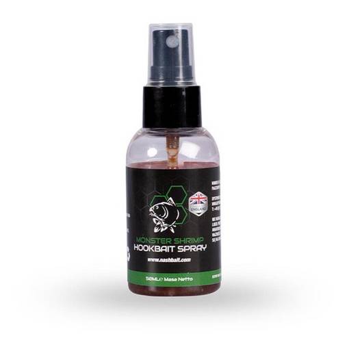 NASH MONSTER SHIRMP HOOKBAIT SPRAY 50ML