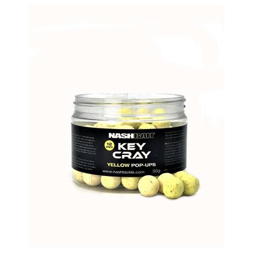 NASH KEY CRAY POP-UPS YELLOW 12mm 50g