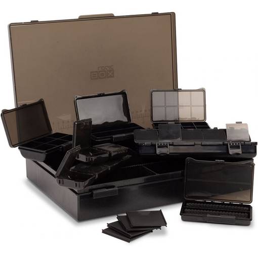 NASH BOXLOGIC LARGE TACKLE BOX LOADED